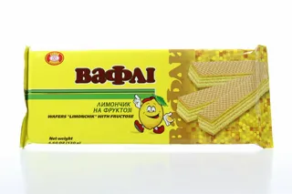 Wafers HBF Lemon on fructose 130g — photo 5