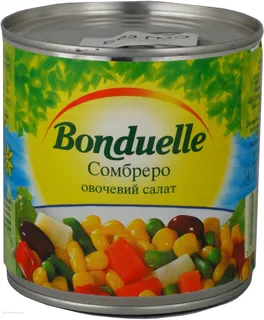 Bonduelle Sombrero canned vegetable mix 425g — photo 3