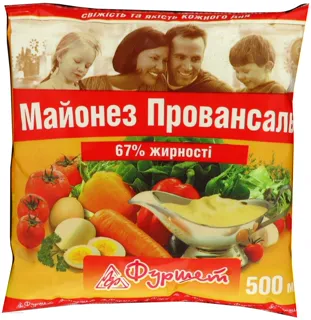 Furshet Mayonnaise Provencal Real 67% 460g — photo 2
