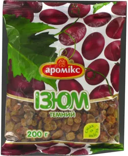 Aromiks dark raisins 200g — photo 2
