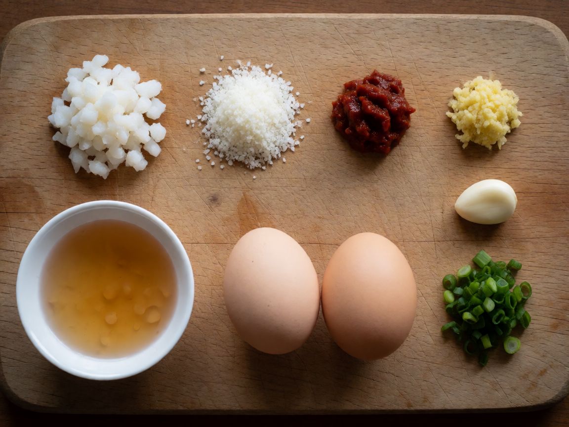 Fish Cakes in a Bowl with Coconut Rice, Asian Mayo and Vegetables — Asian Fish Cakes (ingredients): Cod, Panko, Red Curry